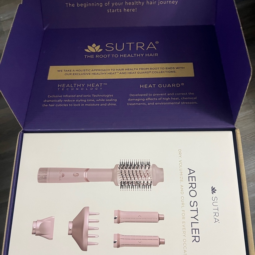 Sutra Aero Styler Pink Hair Tool. - Never opened - Picture 2 of 3